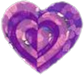 purple heart sticker